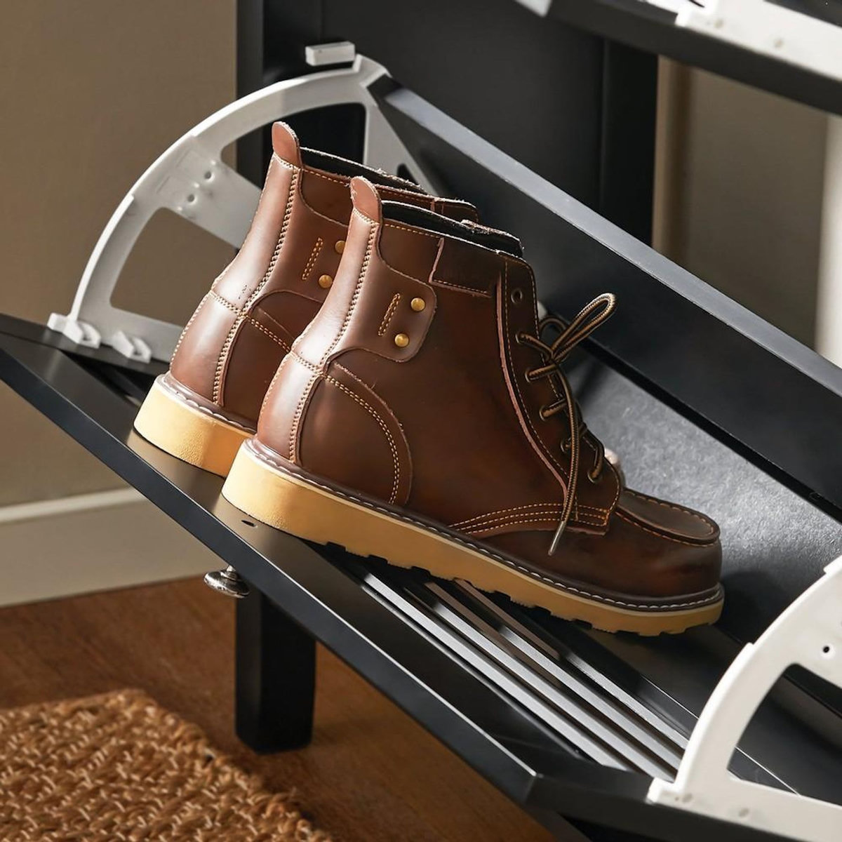 SOBUY SoBuy - Meuble À Chaussures 2 portes - Moderne - FSR152