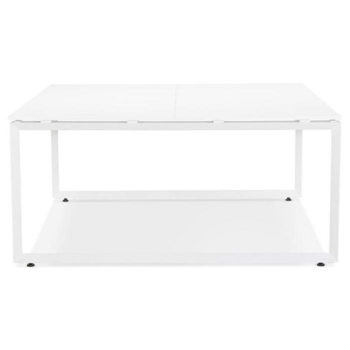 Paris Prix Bureau Design  Abigano  140cm Blanc