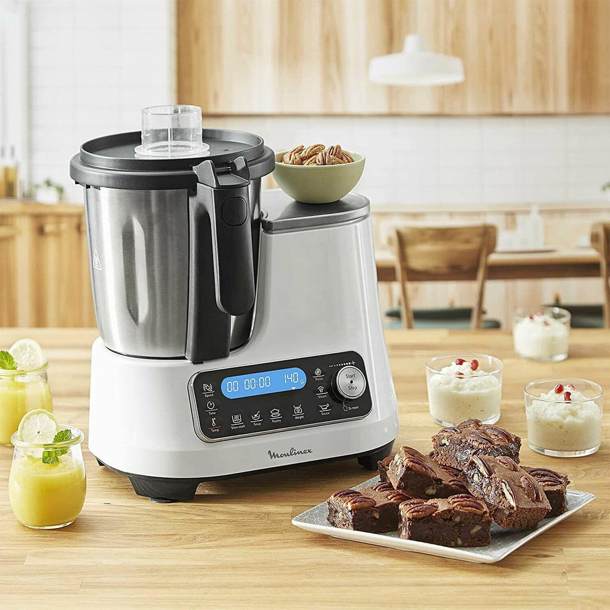 Voir la diapositive 2 : MOULINEX Robot cuiseur multifonctions 3.6l 1400w - HF452110