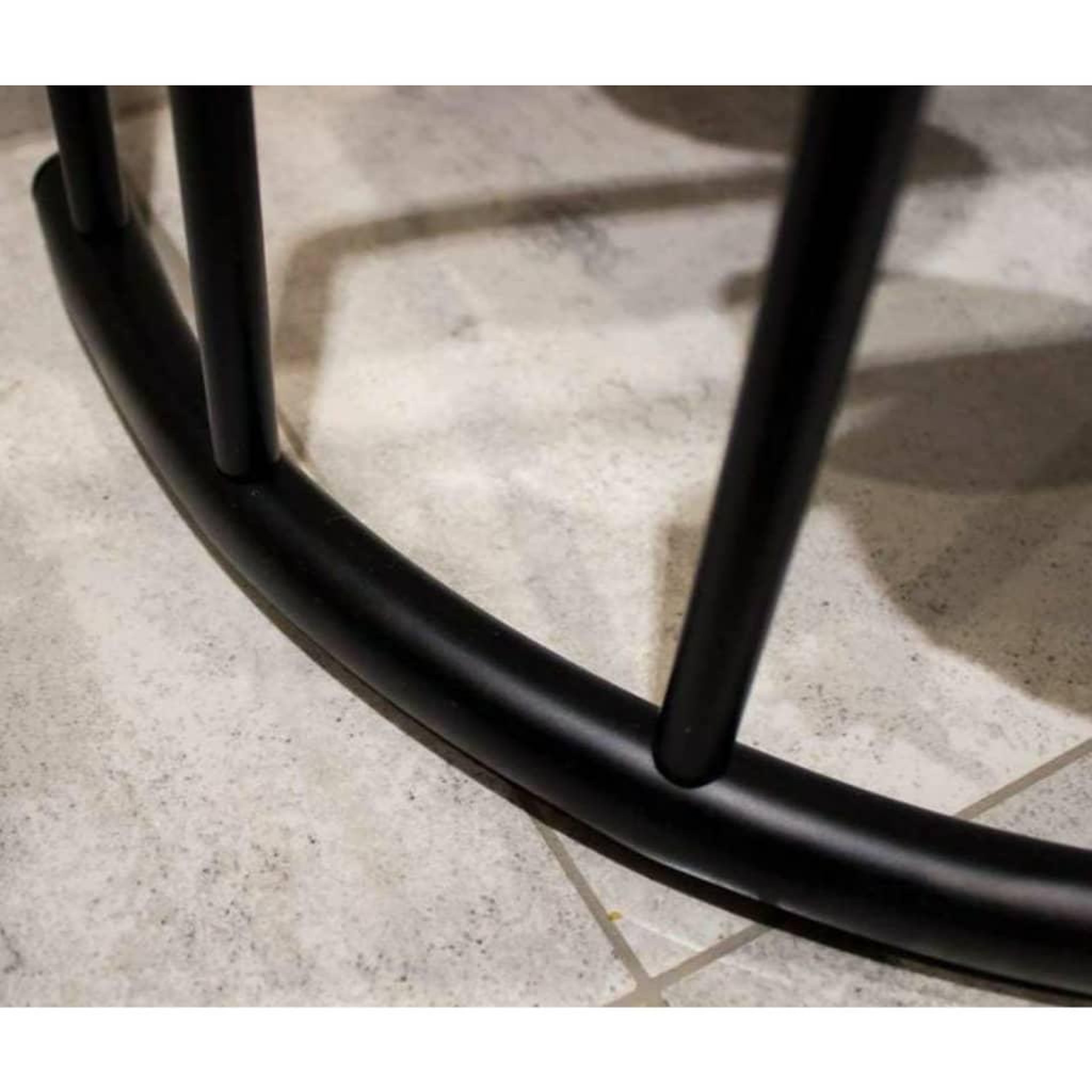 Voir la diapositive 3 : Bathroom Solutions Bathroom Solutions Porte-serviettes debout 49,5x75 cm Metal Noir