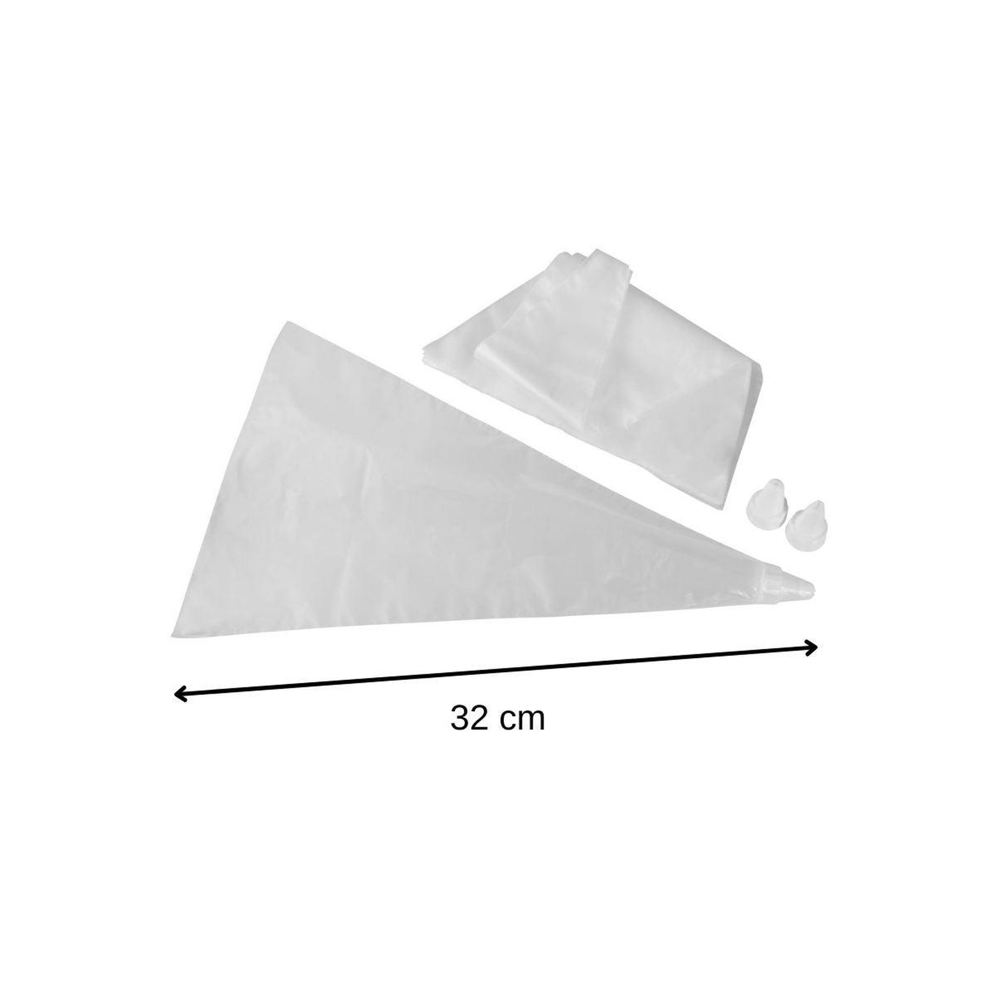 Voir la diapositive 3 : ZENKER Lot de 20 poches à douilles 6 douilles inox et 3 douilles plastique 32 cm zenker smart pastry