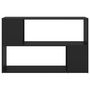 Voir la diapositive 3 : VIDAXL Bibliotheque Noir 100x24x63 cm Bois d'ingenierie