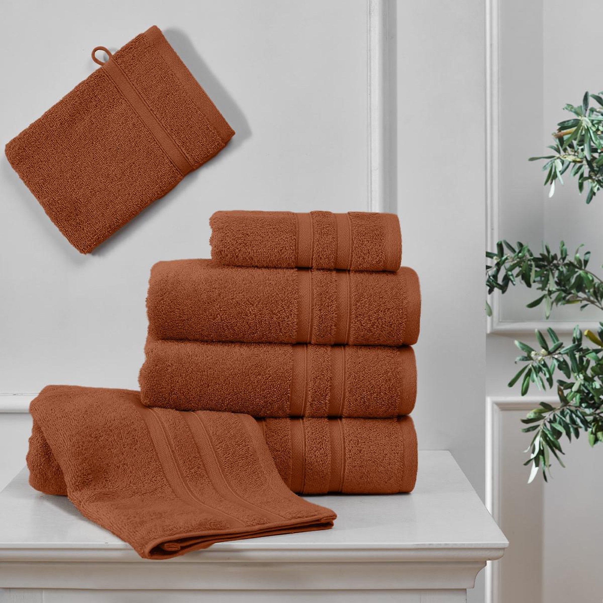 Voir la diapositive 4 : Sensei Maison Lot de 2 gants en coton biologique 520 g/m² BIO ORGANIKA