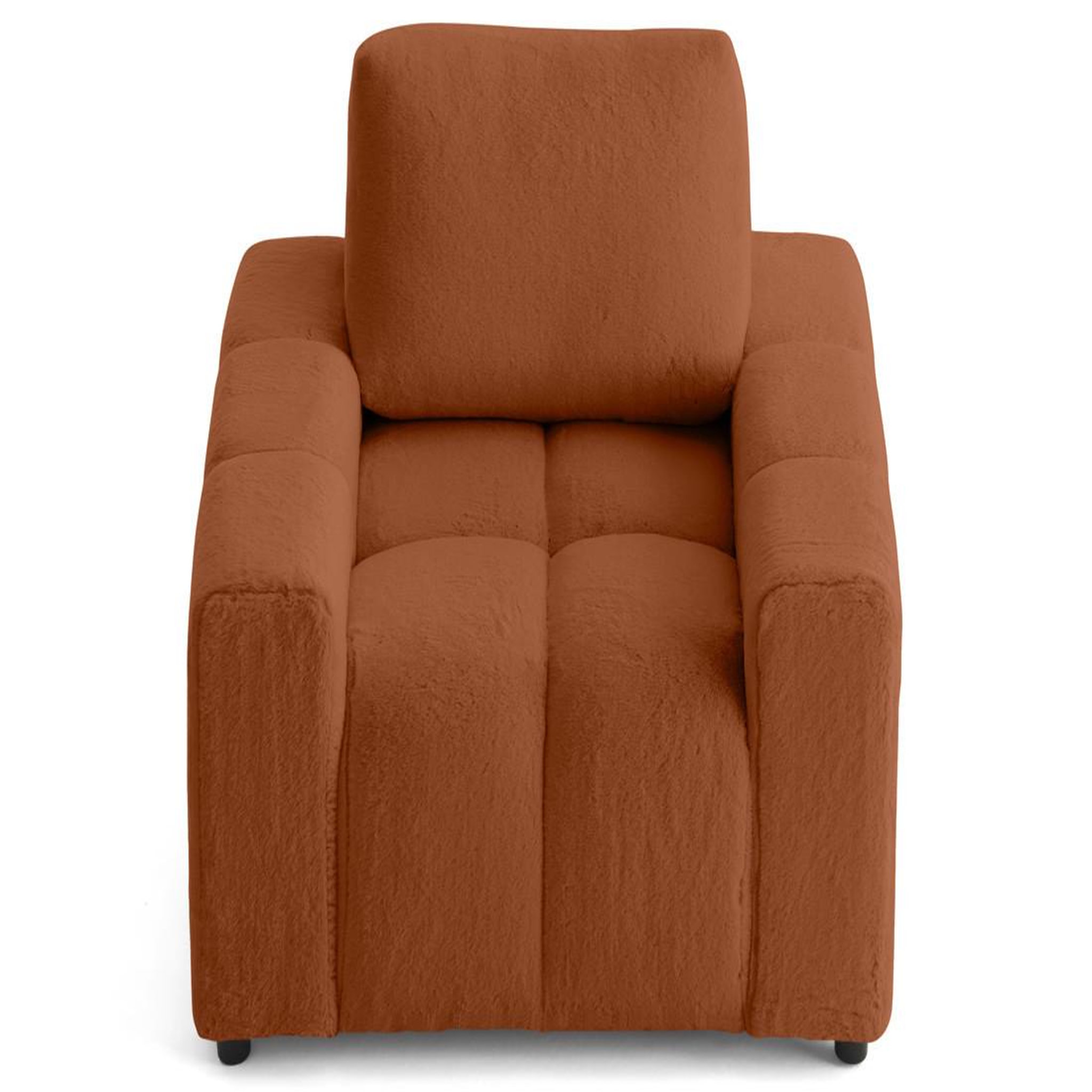 Voir la diapositive 5 : LISA DESIGN Crocus - fauteuil en fausse fourrure