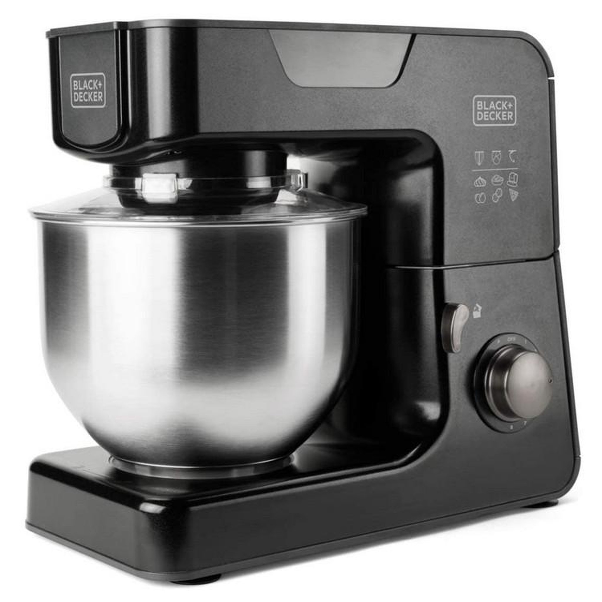 Black et Decker Robot pâtissier 5.2l 1000w noir - BXKM1000E