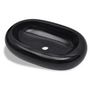 Voir la diapositive 2 : VIDAXL Vasque ovale ceramique Noir pour salle de bain
