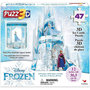 Voir la diapositive 1 : Puzzle 3D Disney Reine des neiges Château de glace