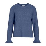 Vila Pull  Femme Vila Jacia. Coloris disponibles : Bleu