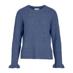 Vila Pull  Femme Vila Jacia. Coloris disponibles : Bleu