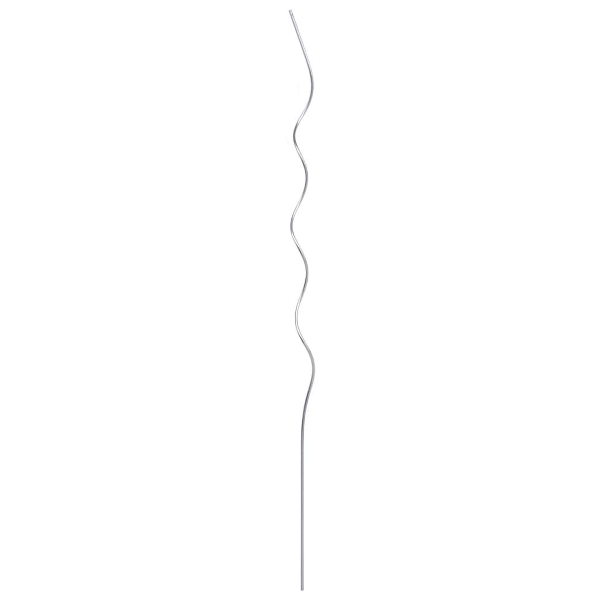 Voir la diapositive 4 : VIDAXL Supports de plantes en spirale 20 pcs Acier galvanise 110 cm