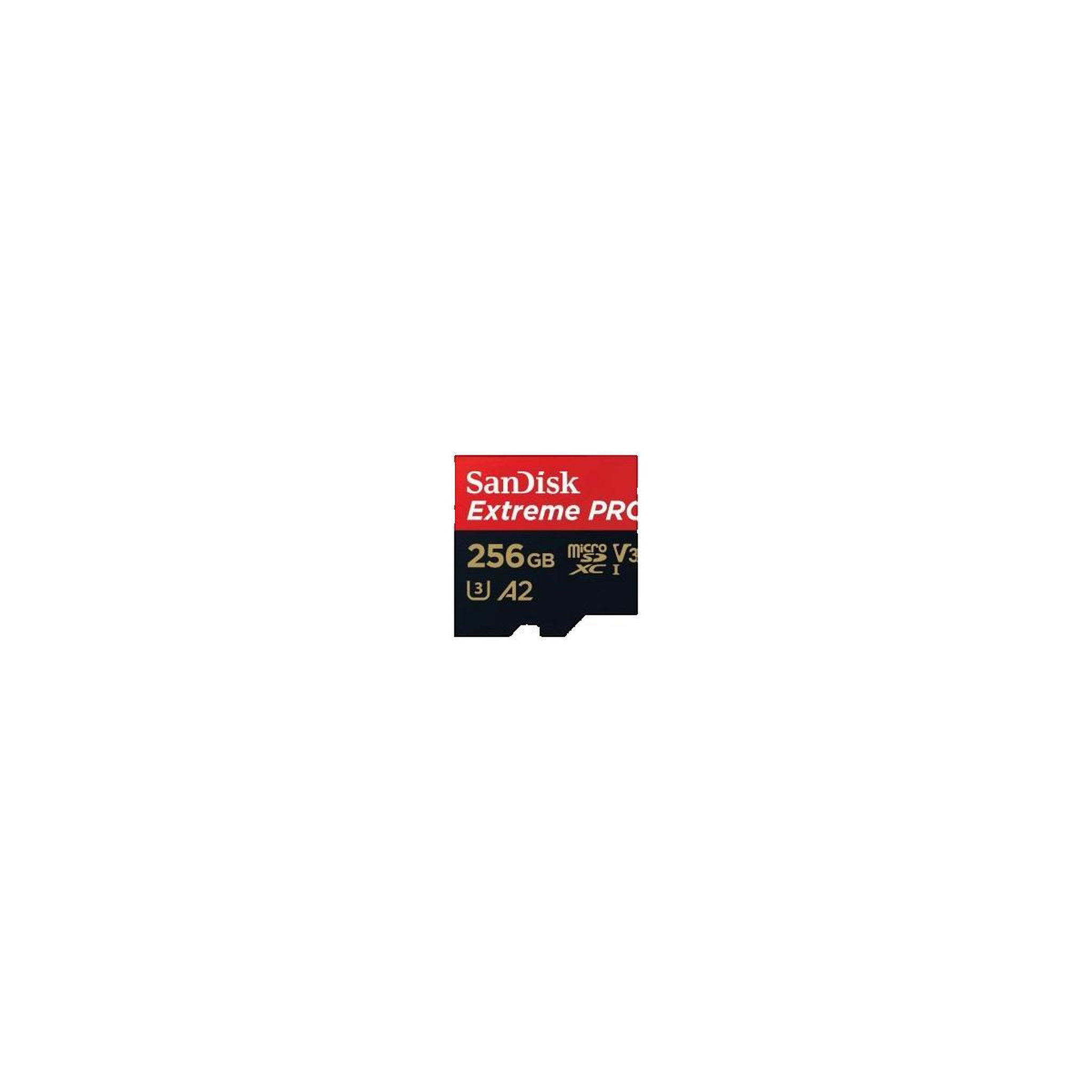 Voir la diapositive 2 : SANDISK Carte mémoire SanDisk Extreme Pro 256 Go microSDXC