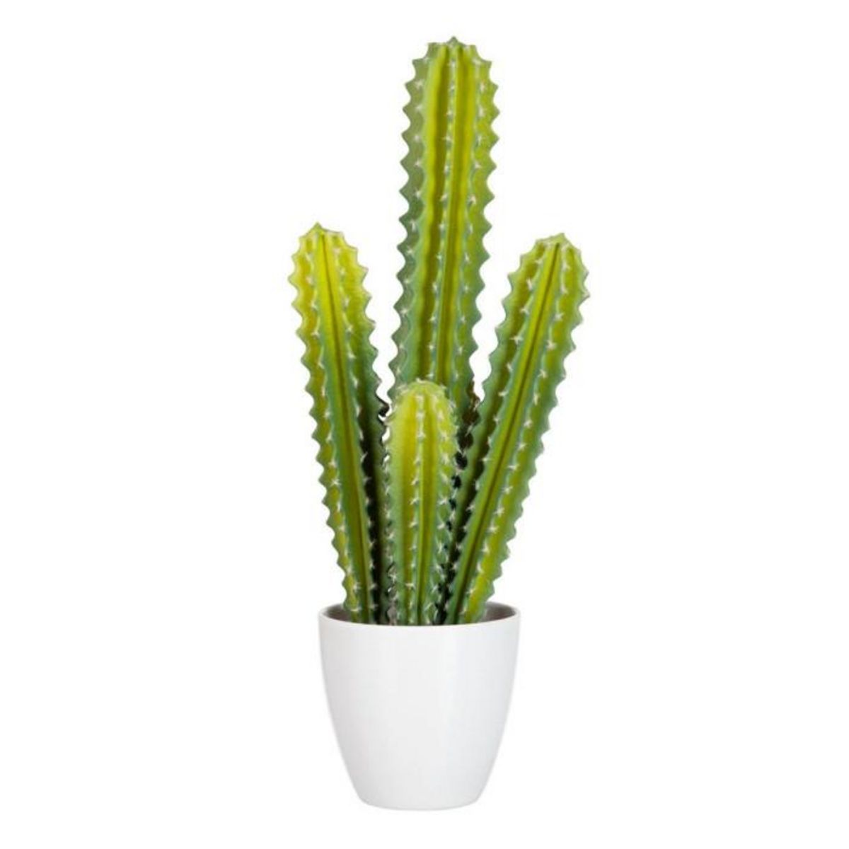Paris Prix Plante Artificielle en Pot  Cactus  52cm Vert