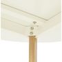 Voir la diapositive 6 : Paris Prix Table de Repas Scandinave  Pacio  90cm Blanc
