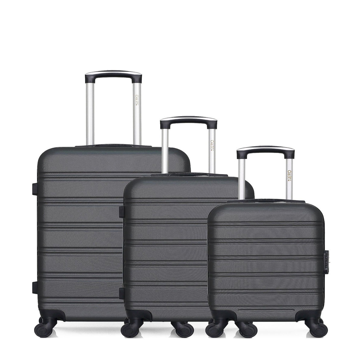 HERO HERO - LOT DE 3 - VALISE WEEKEND , VALISE CABINE ET VALISE CABINE XXS RENOSO