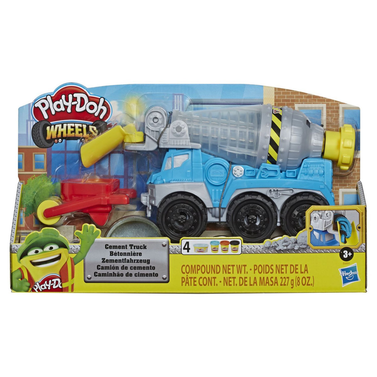PLAY-DOH  Pâte à modeler Wheels Play Doh -Camion Toupie