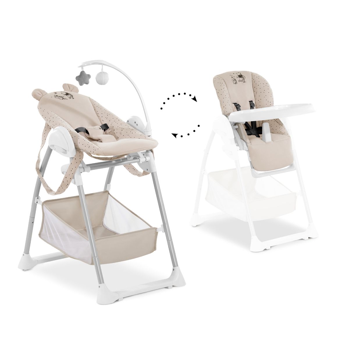 HAUCK Chaise haute Sit N Relax Winnie l'ourson