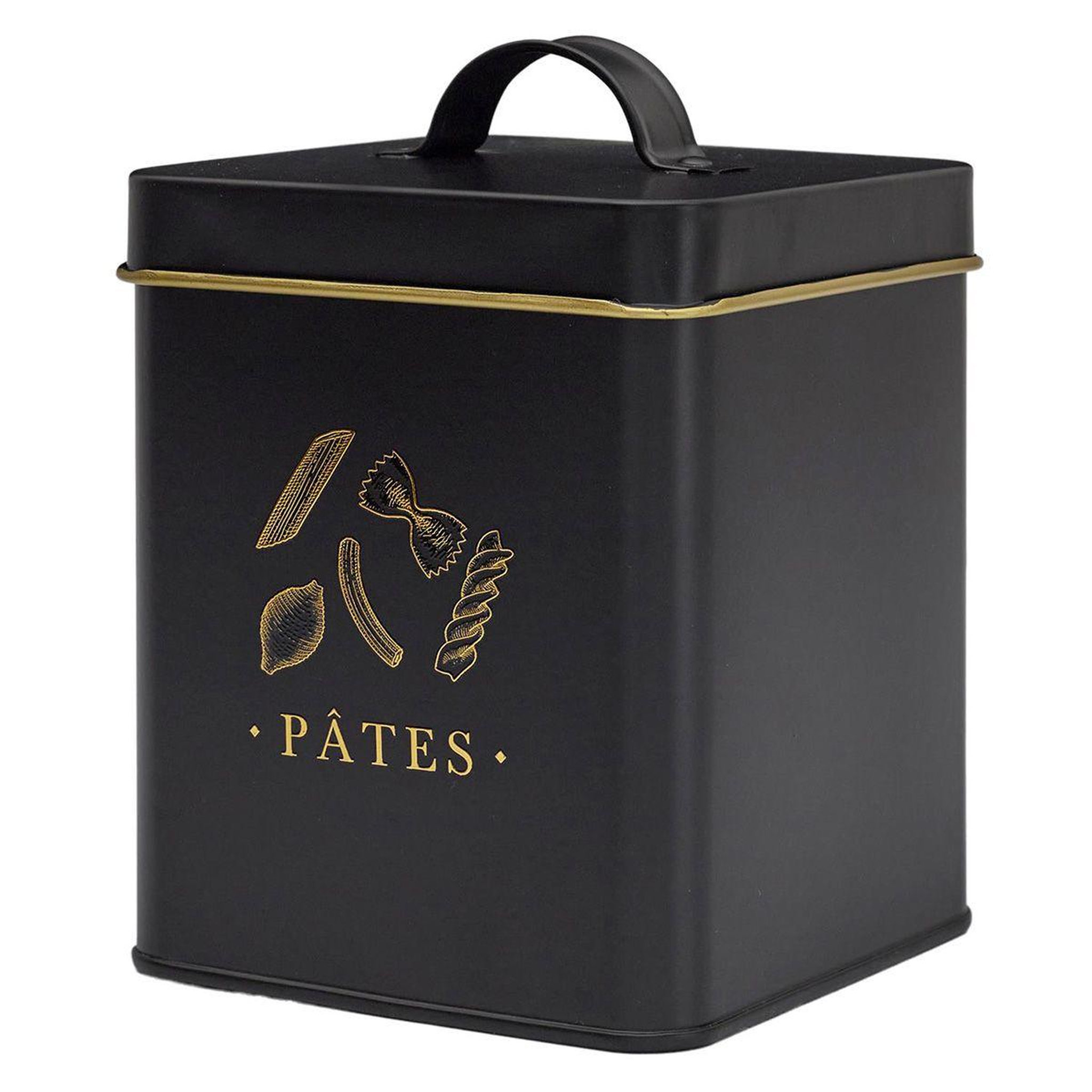 COOK CONCEPT Boîte à pâtes en métal  lounge  19cm noir