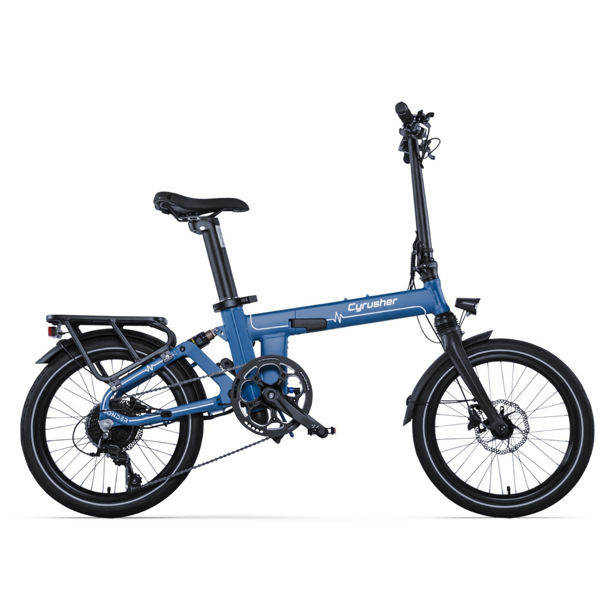 Voir la diapositive 1 : CYRUSHER Vélo électrique pliable Cyrusher Sonder