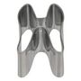 Voir la diapositive 4 : FIVE Lot de 18 Emporte-Pièces  Maison de Noël  24cm Argent