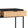 Voir la diapositive 5 : Rendez vous déco Console 2 tiroirs en bois d'acacia et pieds en métal noir-Jakson