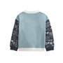 Voir la diapositive 2 : Petit Béguin Sweat-shirt bébé en molleton Félintrépide