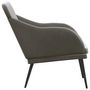 Voir la diapositive 4 : VIDAXL Banc Gris fonce 110x76x80 cm Velours