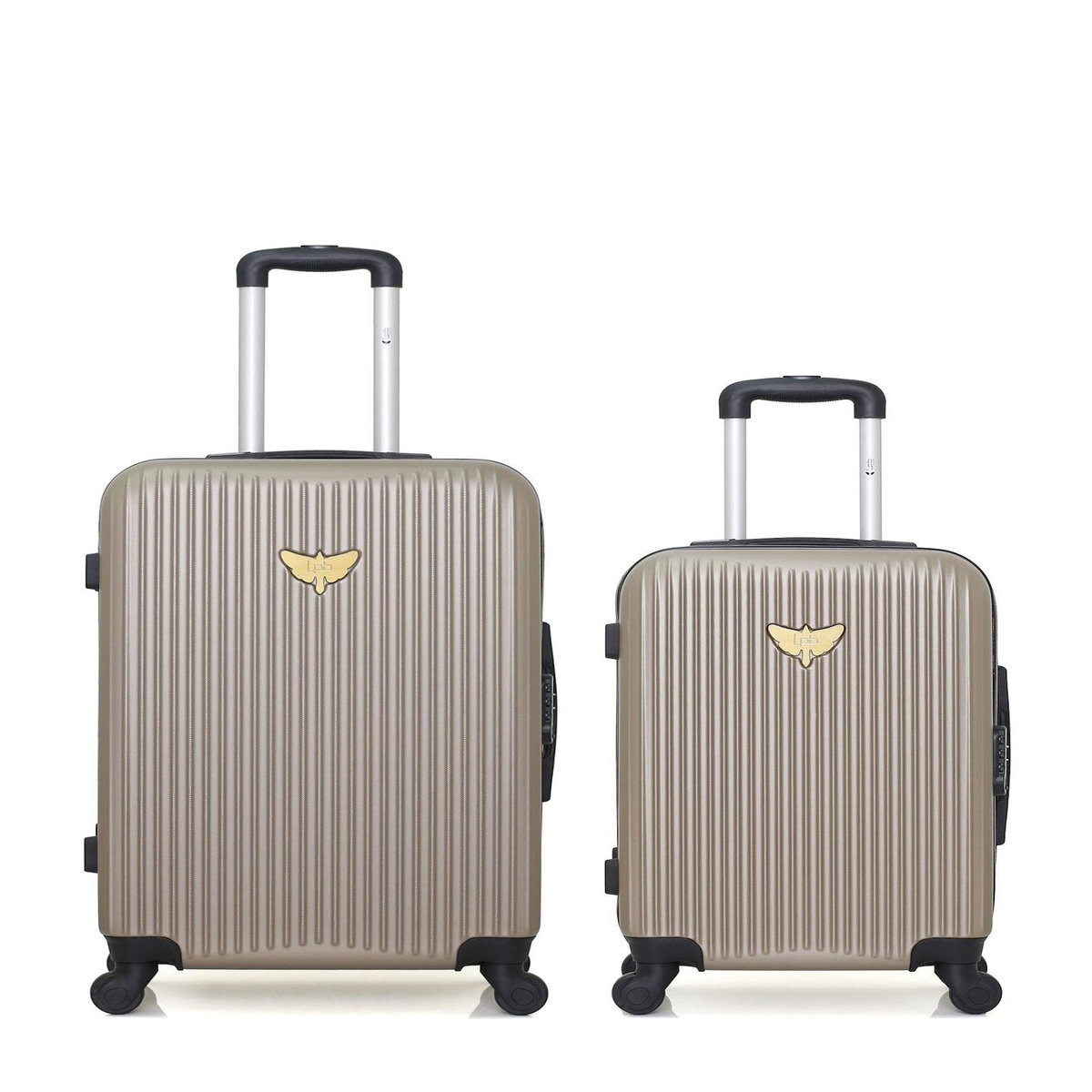 LES P'TITES BOMBES LPB LPB LUGGAGE - LOT DE 2 - Valises weekend et cabine AGATA