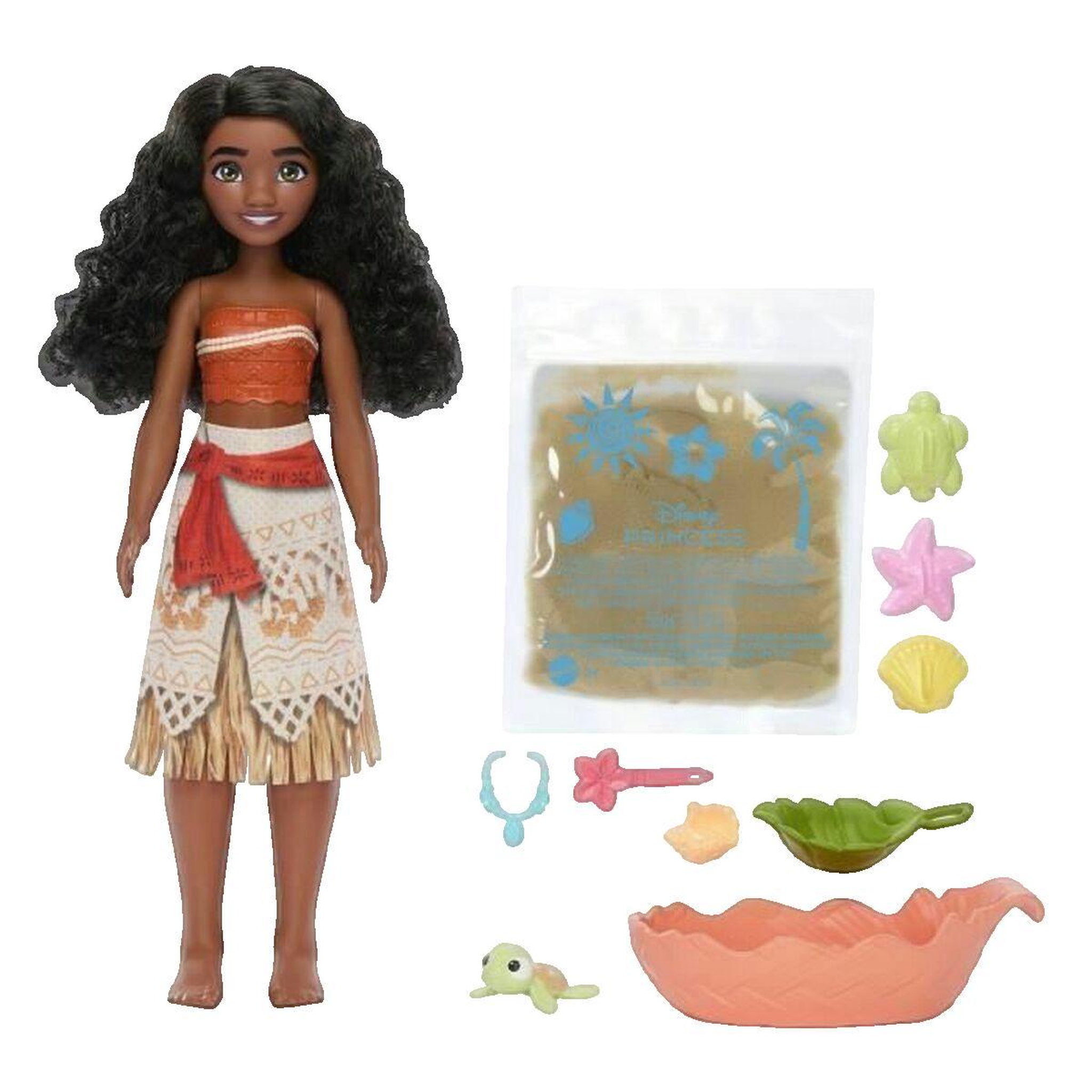 DISNEY Poupée Disney Vaiana et Compagnie corail