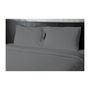 Voir la diapositive 2 : HOME LINGE PASSION Drap plat - HOME LINGE PASSION - 180 x 290 cm - 1 personne - Anthracite