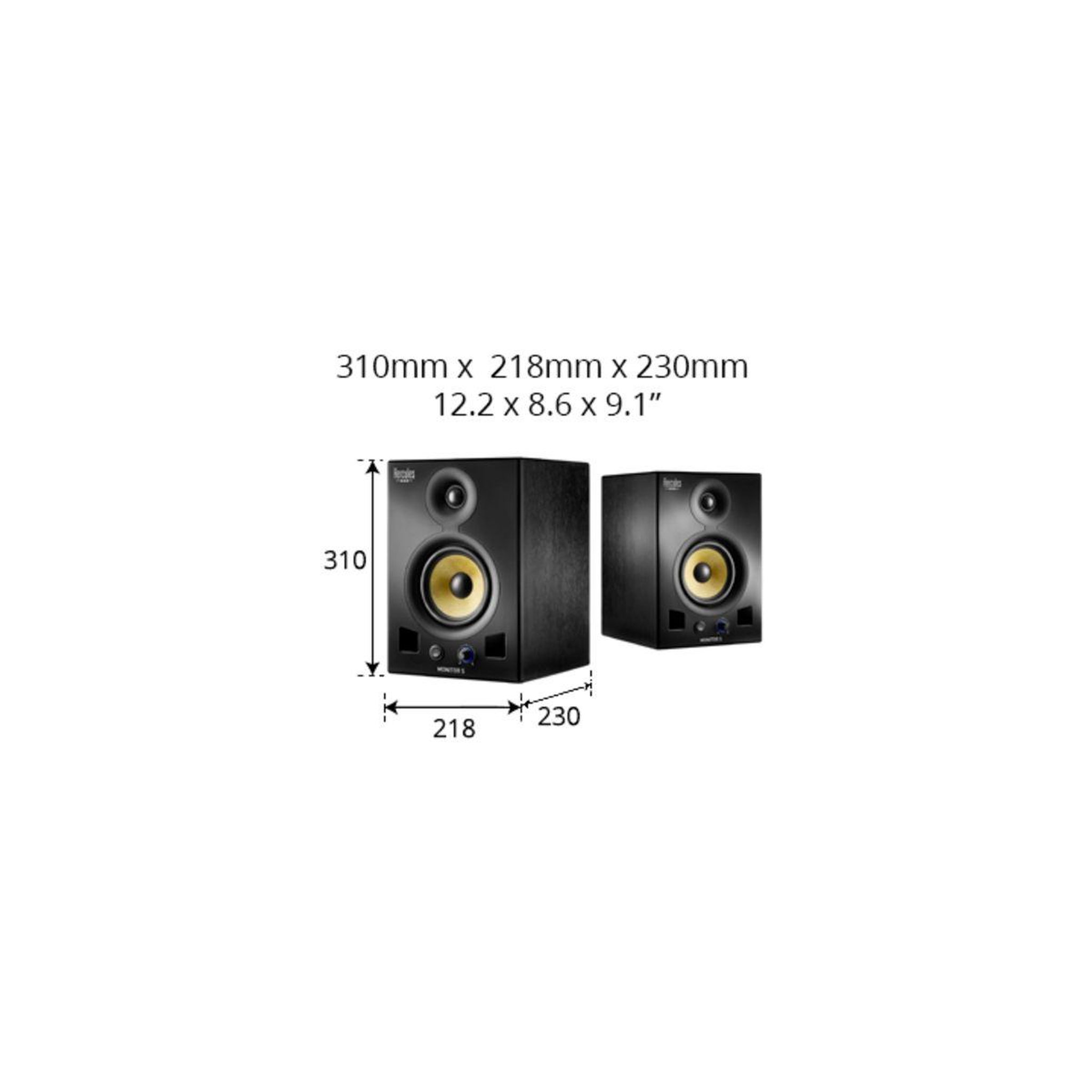 Voir la diapositive 4 : Hercules Enceinte bibliothèque MONITOR 5
