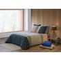 Voir la diapositive 3 : ATELIER DU COTON Parure housse de couette 100% coton 71fils bella