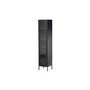 Voir la diapositive 3 : Paris Prix Vitrine Design en Métal  Cali  180cm Noir