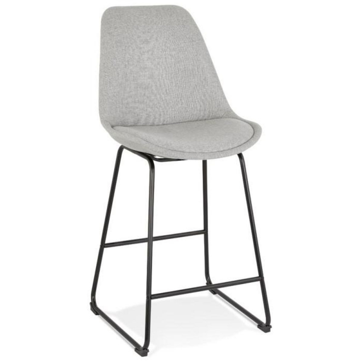 Paris Prix Tabouret de Bar Design  Veretia  109cm Gris & Noir