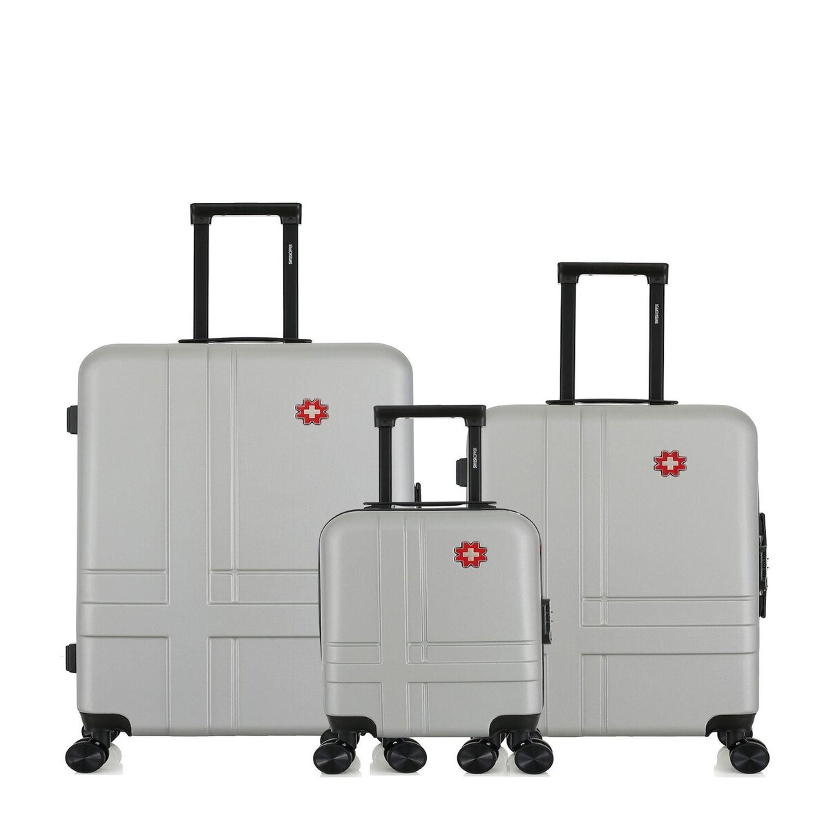 SWISS KOPPER SWISS KOPPER - LOT DE 3 - Valises grand format, weekend et cabine XXS USTER