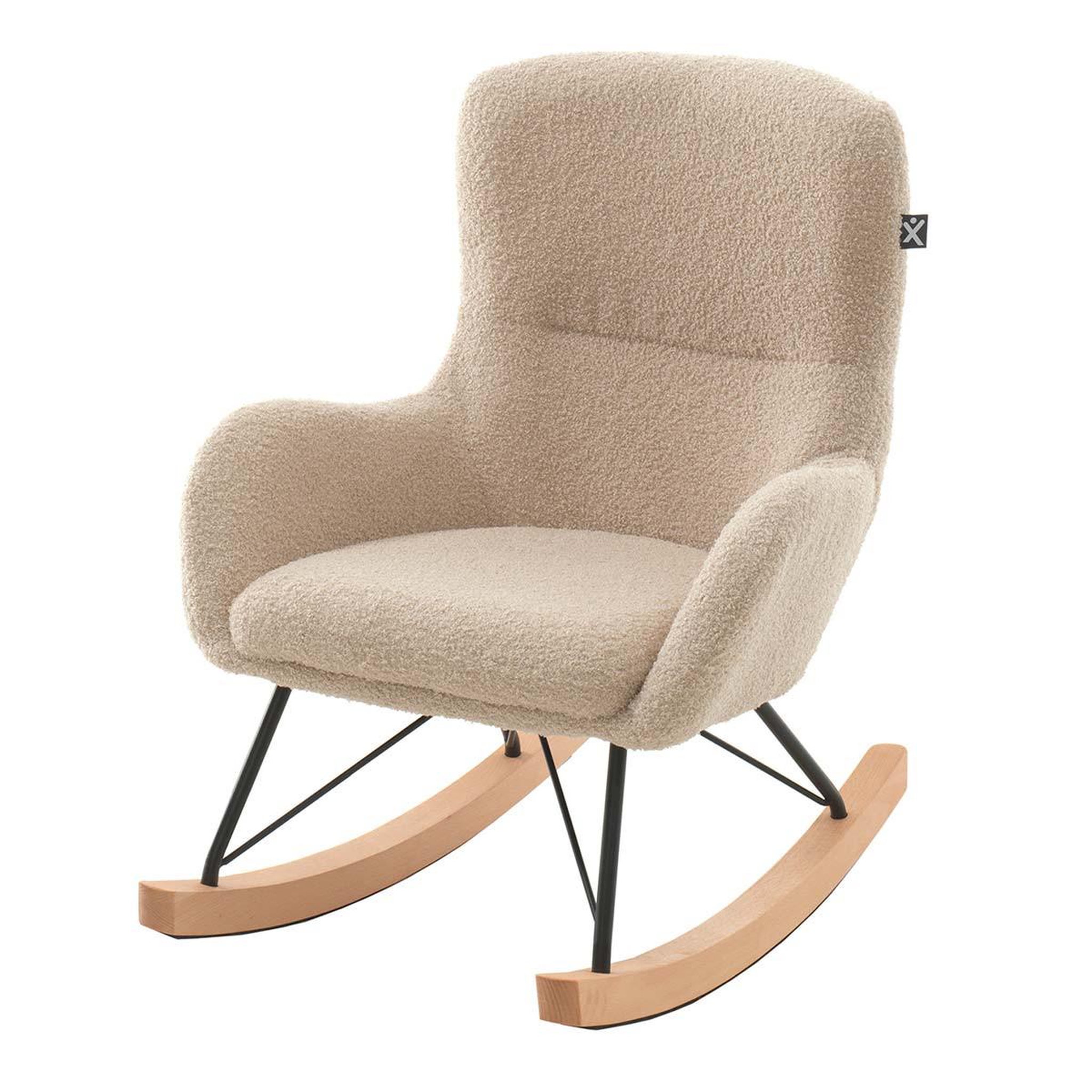 Paris Prix Chaise à bascule enfant  rocky  68cm beige