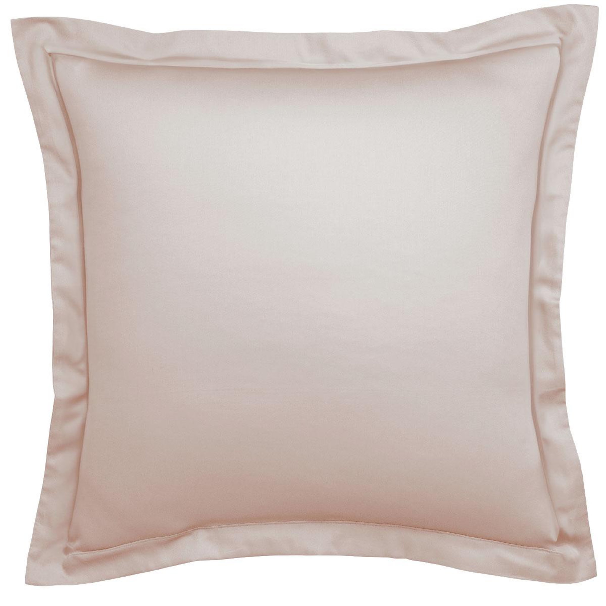 Voir la diapositive 1 : DODO Taie d'oreiller harmonie satin de coton coloris beige