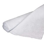 ATMOSPHERA Tapis pour sapin de Noël rectangulaire à paillettes - L. 100 x l. 200 cm - Blanc