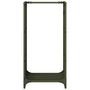 Voir la diapositive 5 : VIDAXL Portant de bois chauffage vert olive 40x30x80 cm