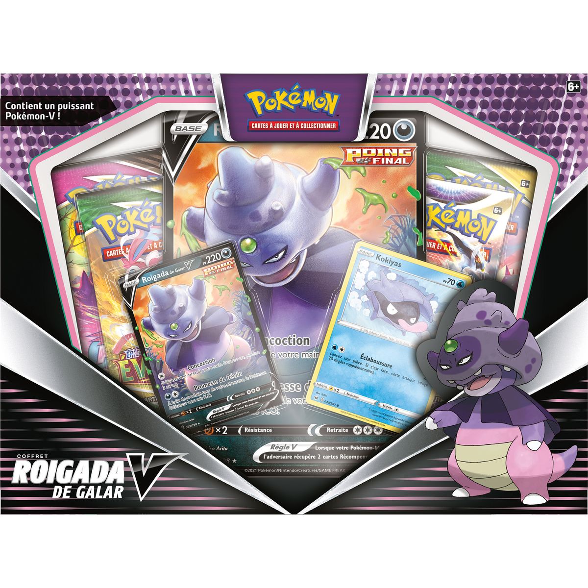 POKEMON Coffret Cartes Pokémon V Roigada de Galar