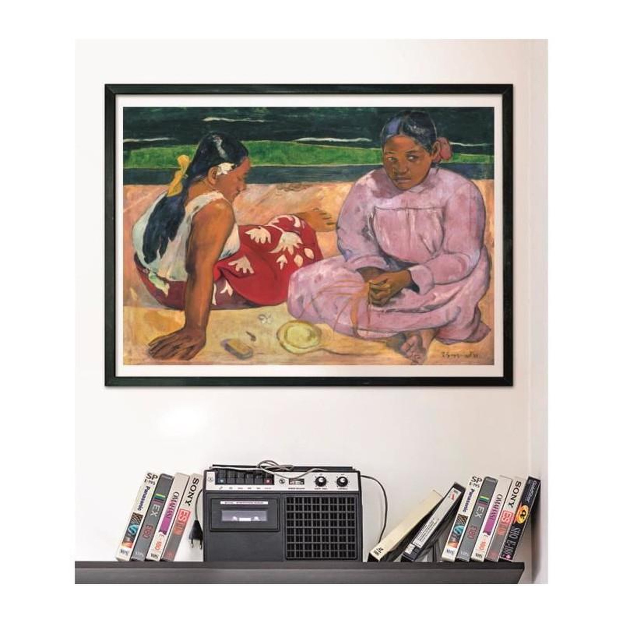 Voir la diapositive 4 : CLEMENTONI Puzzle 1000 pièces Compact Gauguin : Femmes de Tahiti – Puzzle adulte – Clementoni