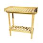 Voir la diapositive 2 : Jardin sauvage Table de jardinier à rempoter en bois 108 x 52 x 92 cm