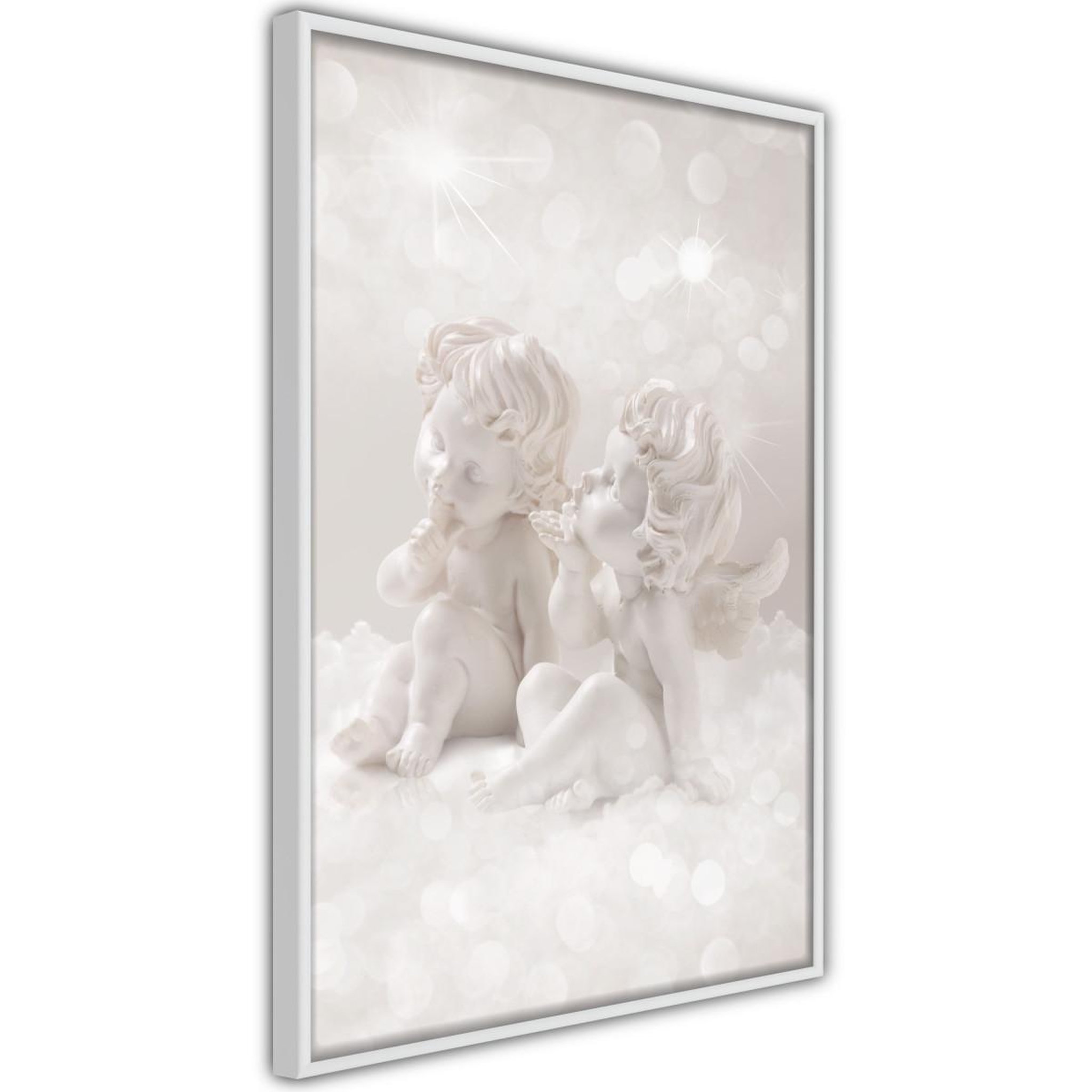Paris Prix Affiche Murale Encadrée  Cute Angels