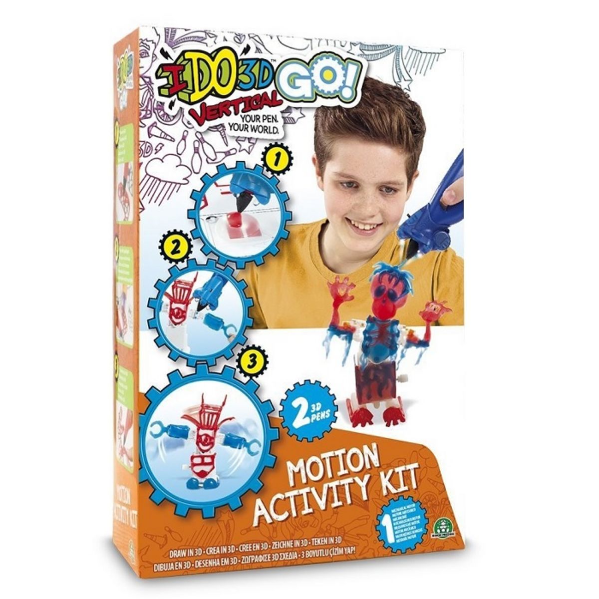 GIOCHI PREZIOSI I do 3D Go Motion Activity 2 tubes