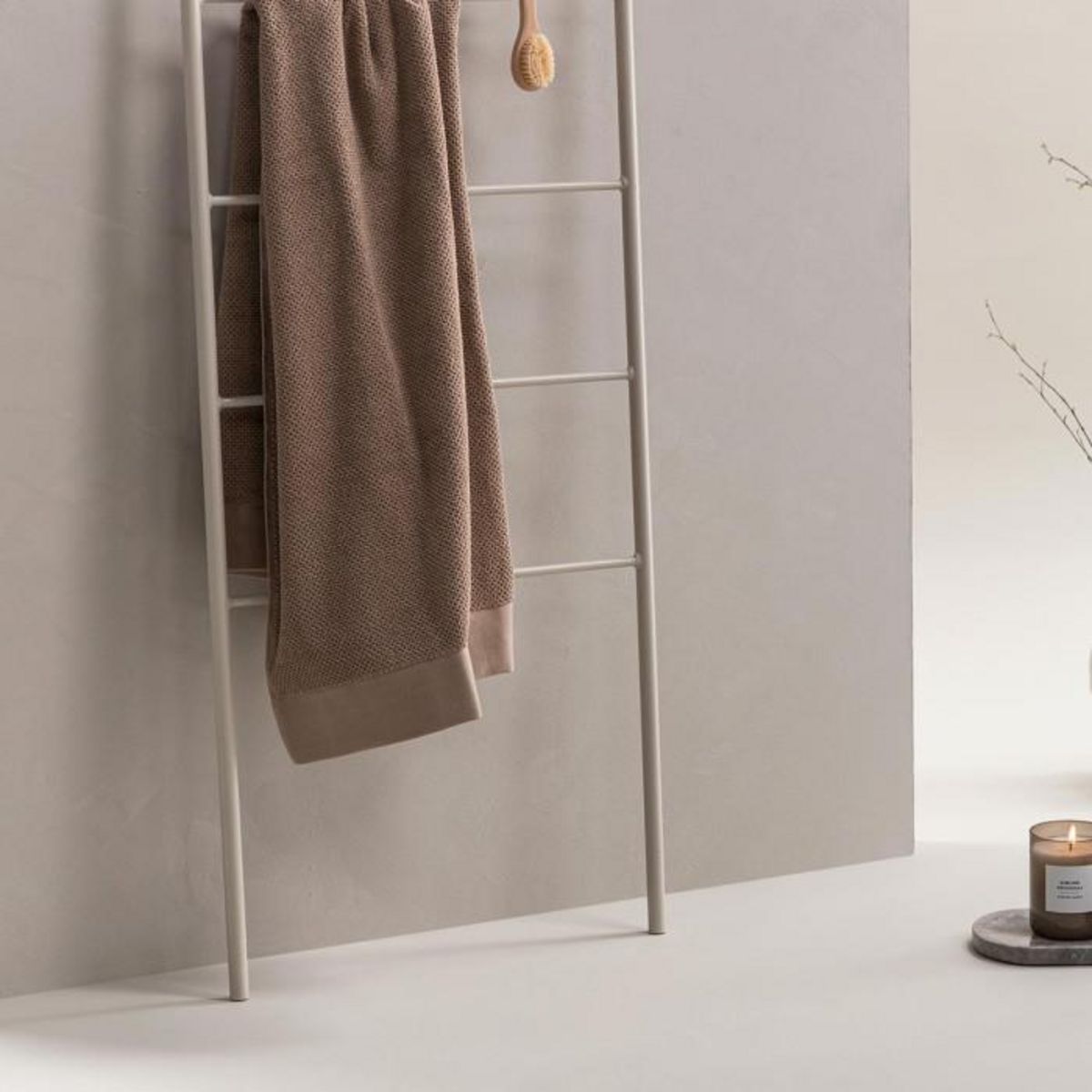 Paris Prix Porte-Serviettes Échelle  Drammen  160cm Grège