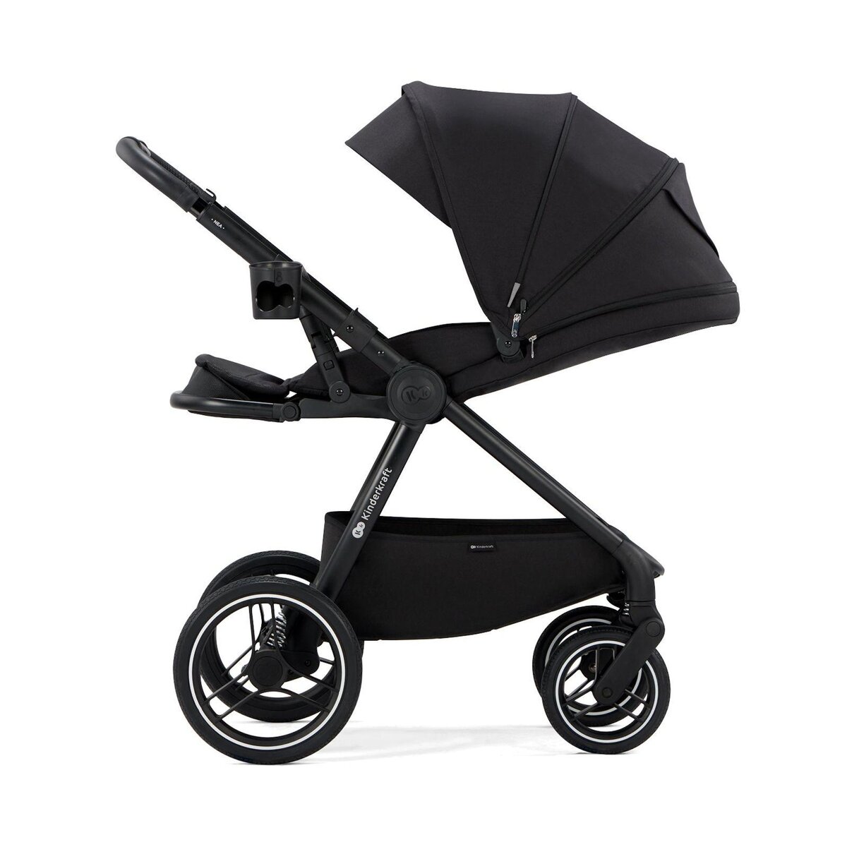 KINDERKRAFT Poussette combinée 2 en 1 avec suspension et protection UPF50+