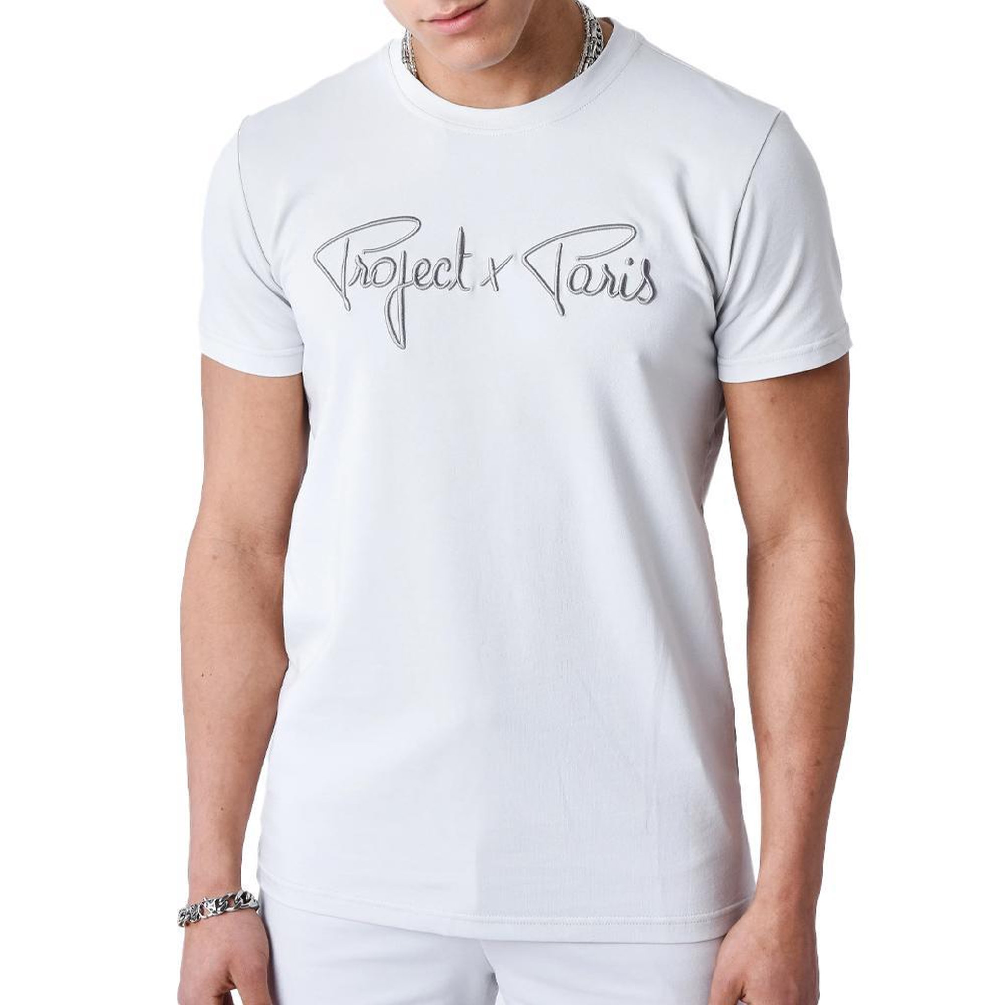 Project X T-shirt gris homme project x paris 910076. Coloris disponibles : Gris