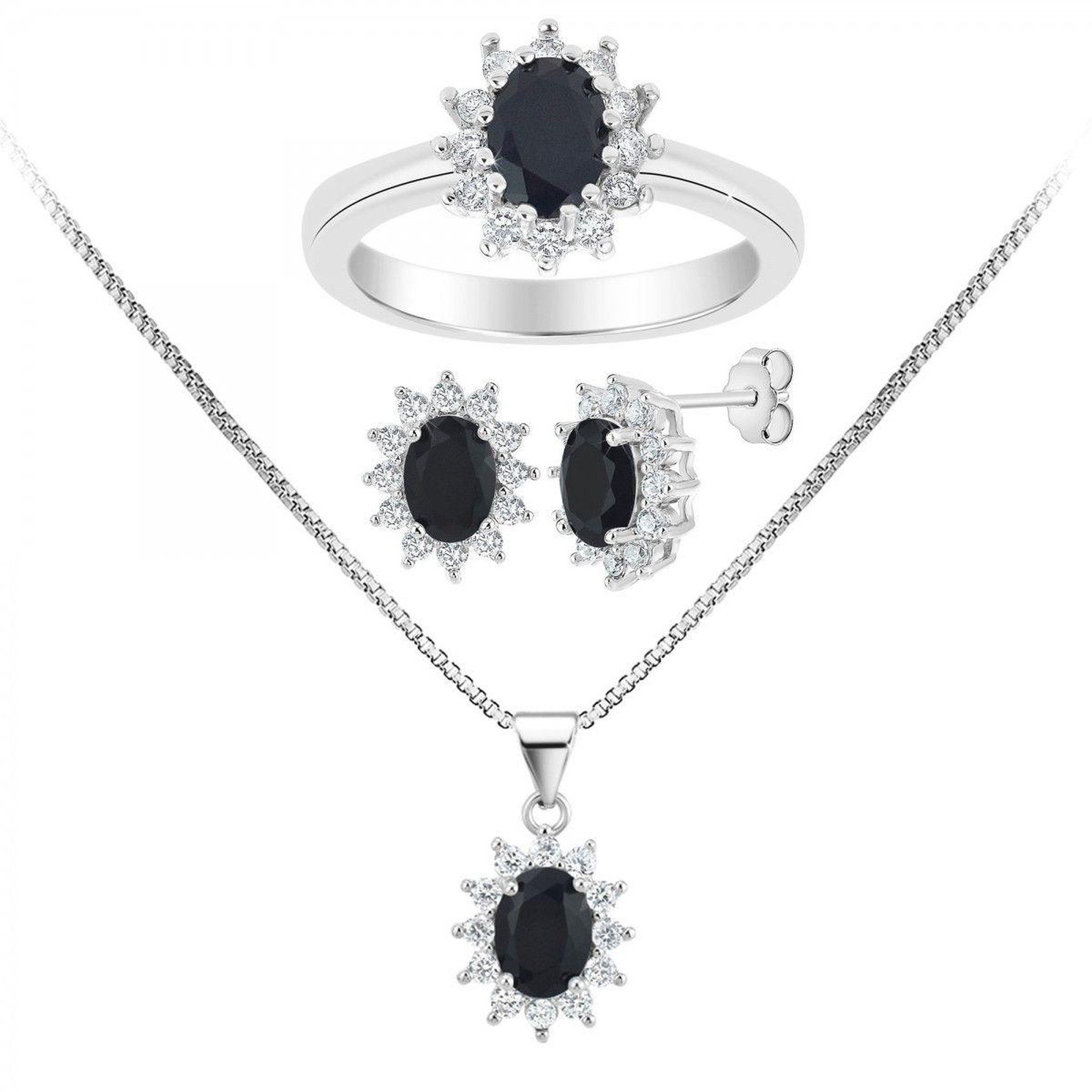 SC CRYSTAL Parure SC Crystal ornée de Zirconium