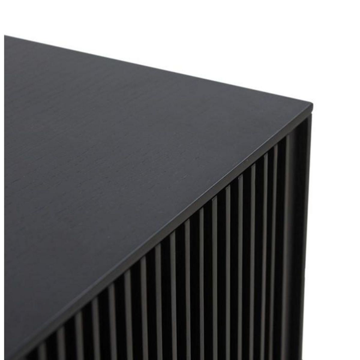 Paris Prix Buffet 3 Tiroirs & 2 Portes Design  Lasco  160cm Noir