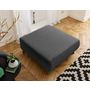 Voir la diapositive 4 : BEST MOBILIER Cristal - pouf modulable - 95 cm - en velours côtelé