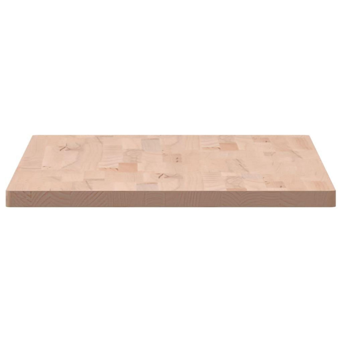 VIDAXL Dessus de table 100x50x2,5cm rectangulaire bois massif de hetre